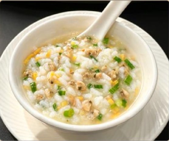 潮汕食府菜单菜品：F2 潮汕绝味黄金搭配粥 Chaoshan Signature Combination Porridge