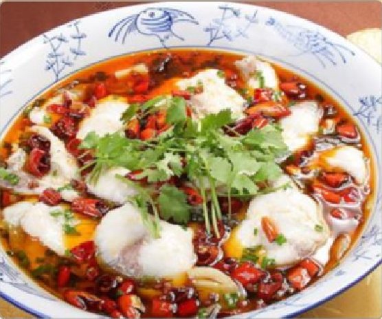 潮汕食府菜单菜品：X2 水煮龙虎斑（活） Sichuan Poached Live Hybrid Grouper