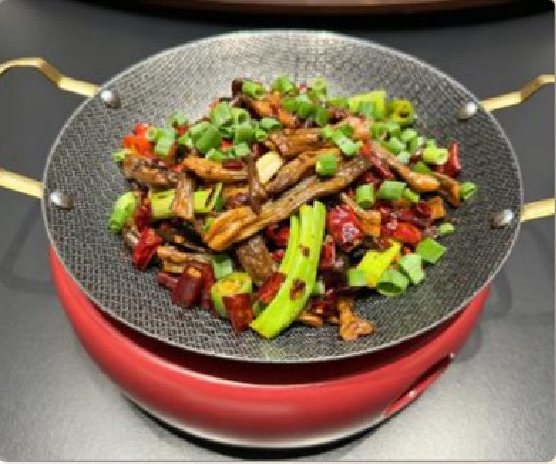 潮汕食府菜单菜品：X12 干锅鹿茸菇 Dry Pot Velvet Pioppini Mushrooms