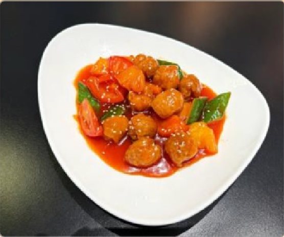 潮汕食府菜单菜品：S13 酸甜咕噜肉 Sweet and Sour Pork