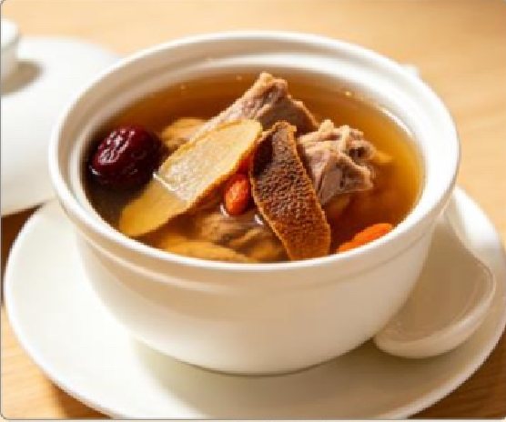 潮汕食府菜单菜品：D4 20年陈皮炖老鸭汤 20-year Aged Tangerine Peel Duck Soup