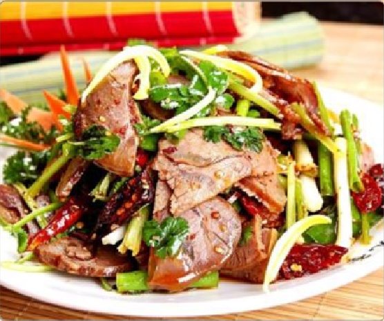 潮汕食府菜单菜品：L2 凉拌牛腱 Chilled Beef Shank